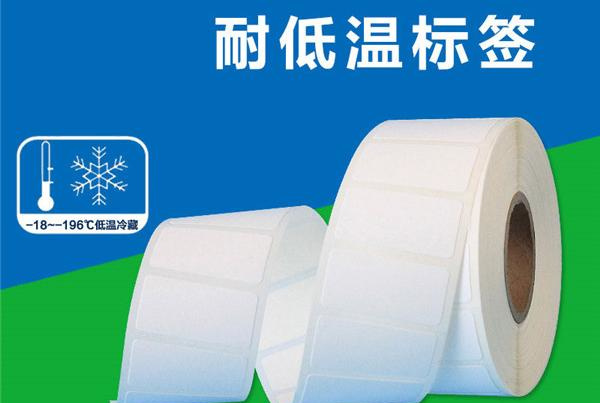 白色耐低溫熱轉移打印标簽X-630